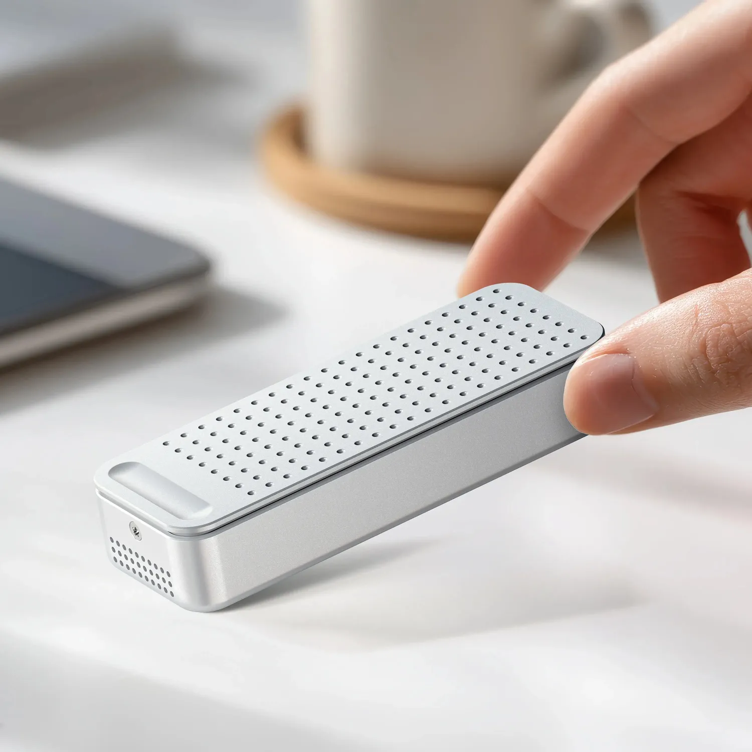 DotDisk 80Gbps carcasa SSD Silver aluminiu