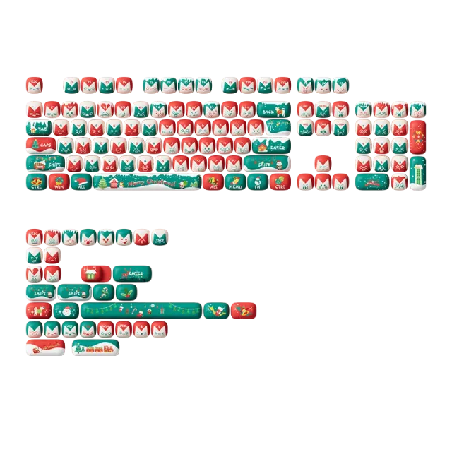 MonsGeek Christmas Fantasy set keycap-uri 137 taste