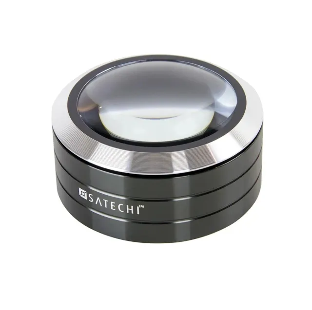 Satechi ReadMate lupa birou LED 5x neagra