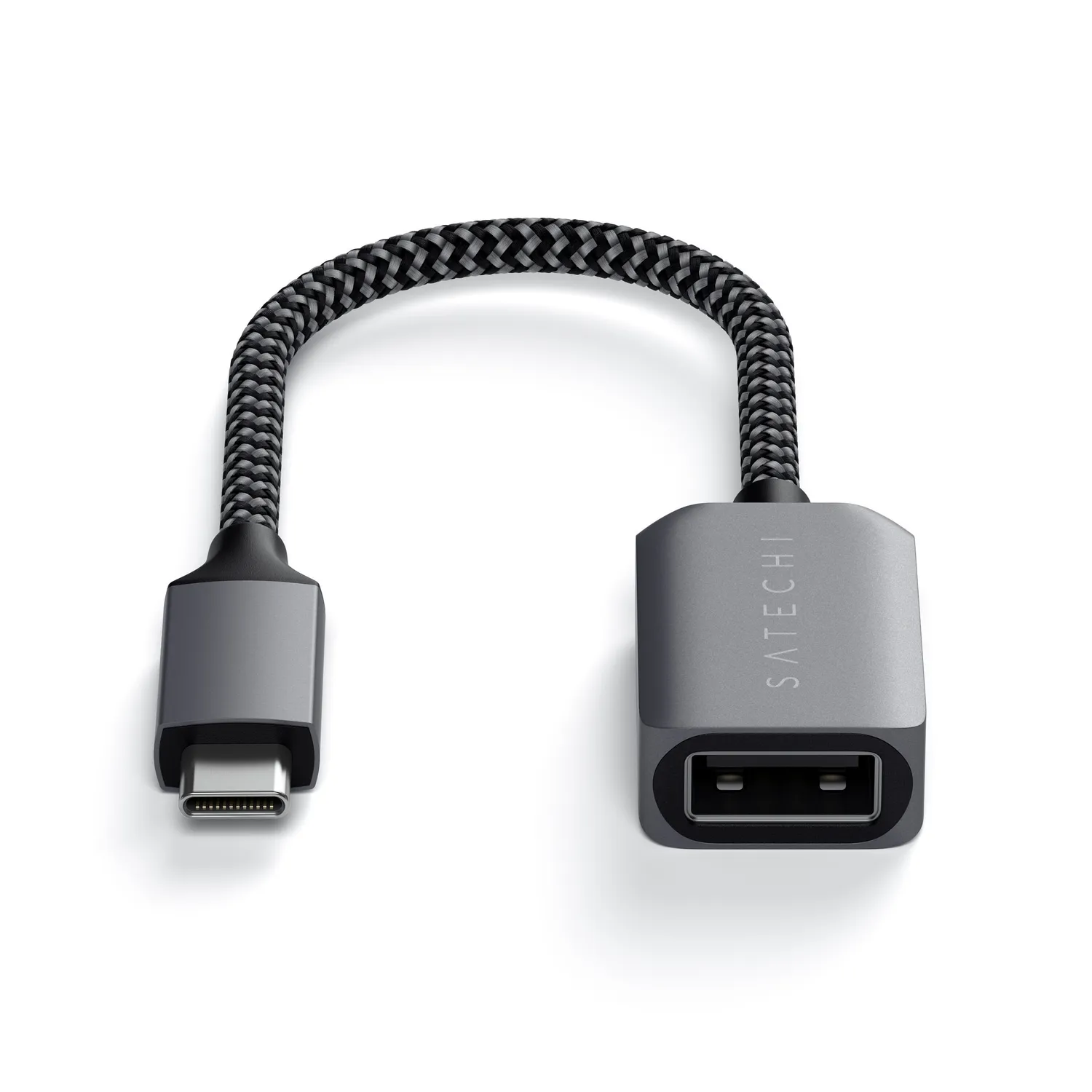 Satechi adaptor cablu USB-C la USB 3.0 5Gbps impletit