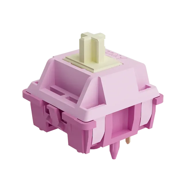 MonsGeek V3 Creamy Purple Pro switch-uri silentioase