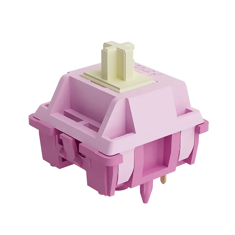 MonsGeek V3 Creamy Purple Pro switch-uri silentioase