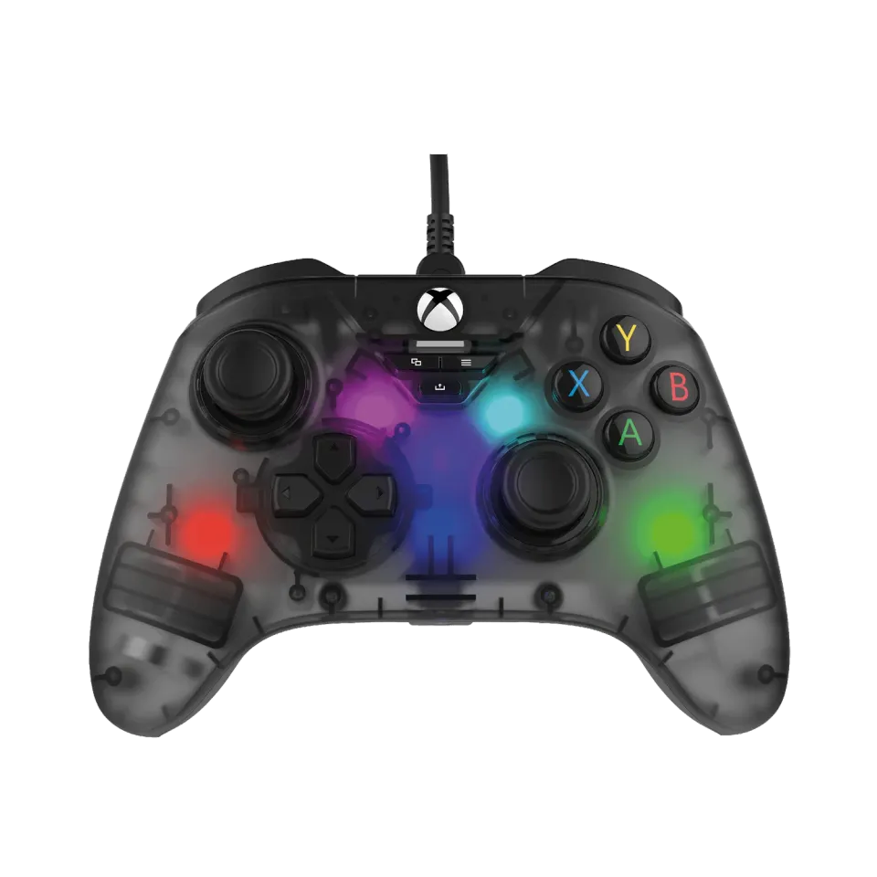 snakebyte Gamepad RGB X controller Xbox gri iluminare RGB