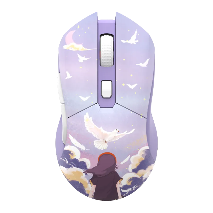 Dareu EM901X mouse gaming wireless roz dock RGB