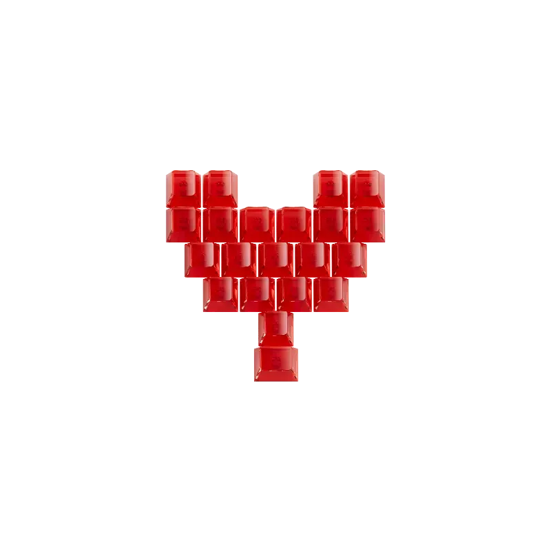 MonsGeek Love Keycaps taste 21 buc editie Love