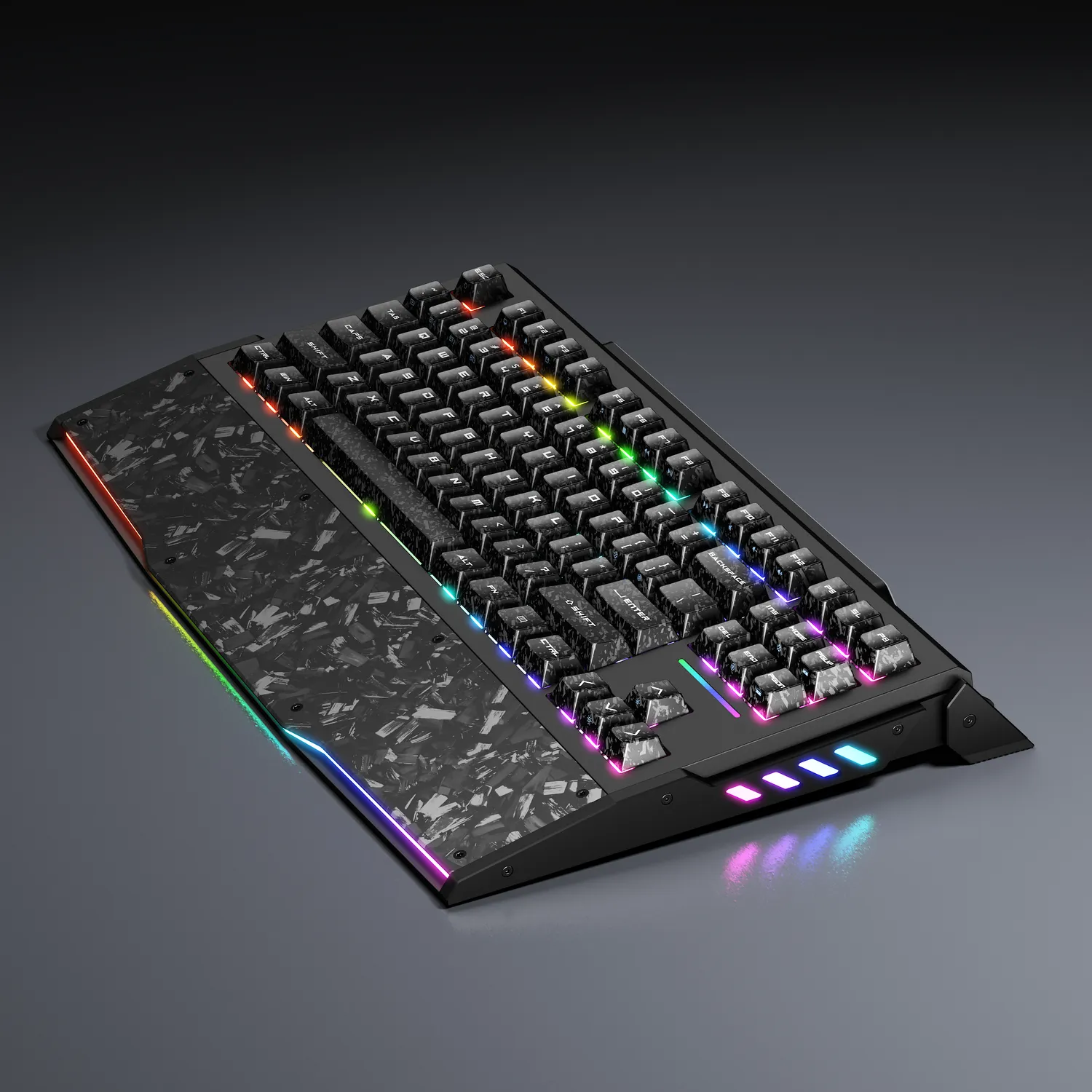 Dareu GT87 tastatura gaming Neagra magnetica