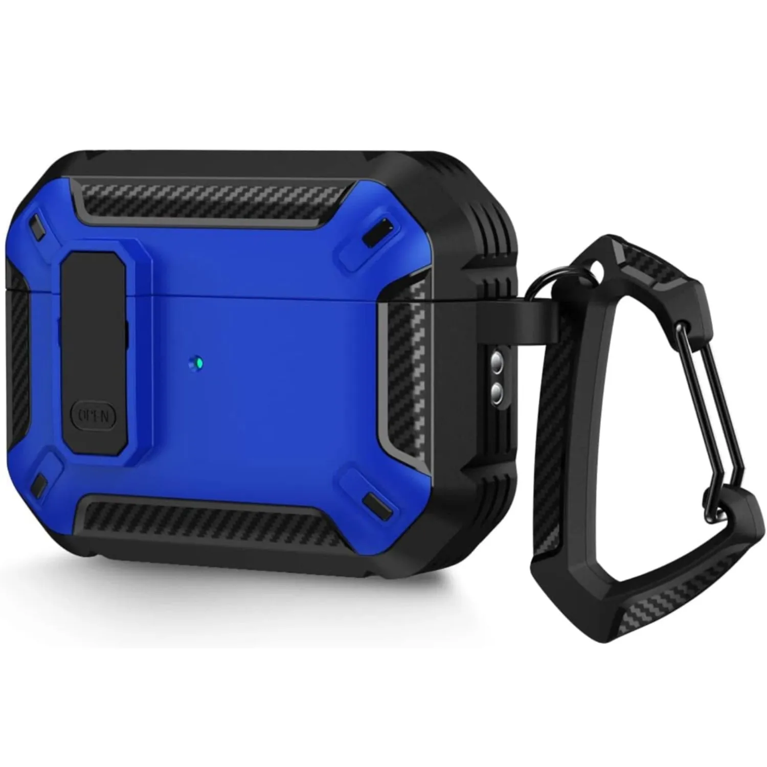 Timebox Husa AirPods Pro Negru/Albastru anti-soc