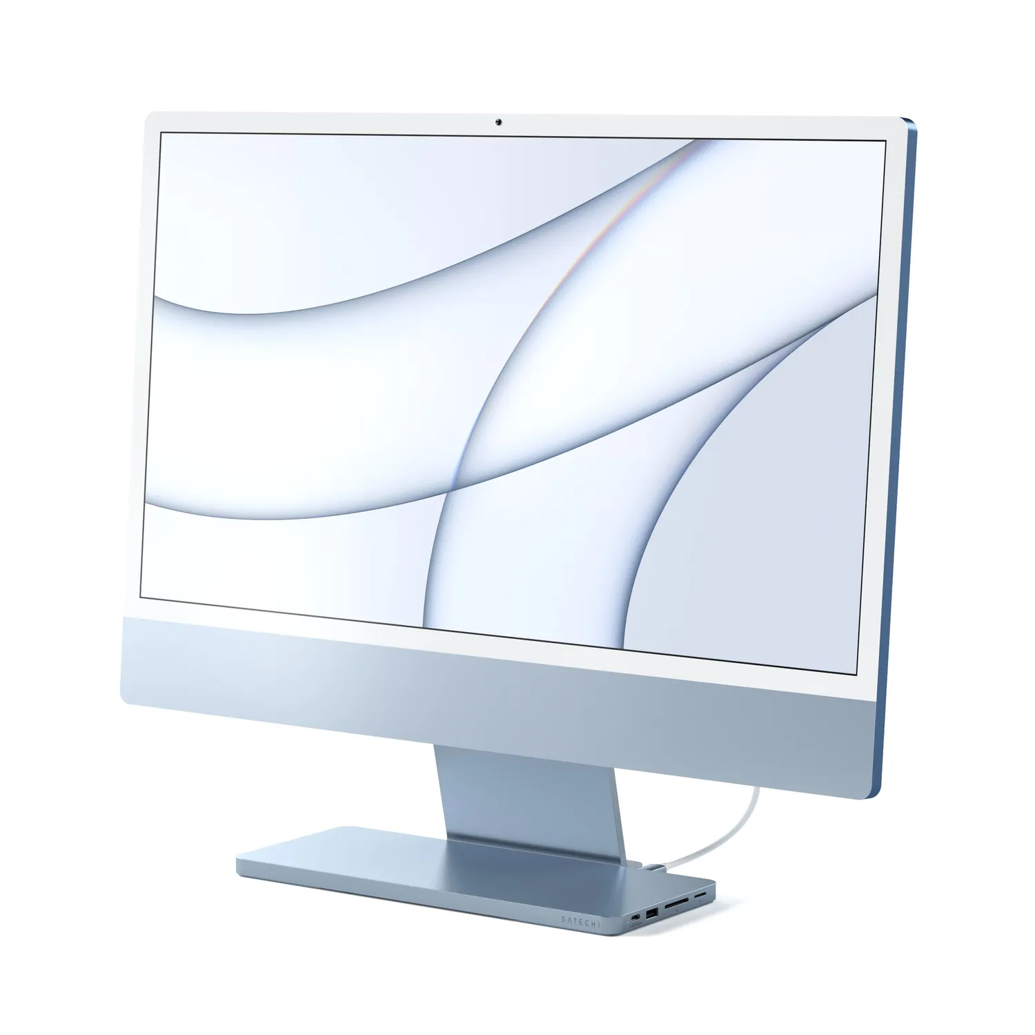 Satechi USB-C Slim Dock iMac 24 statie andocare Silver