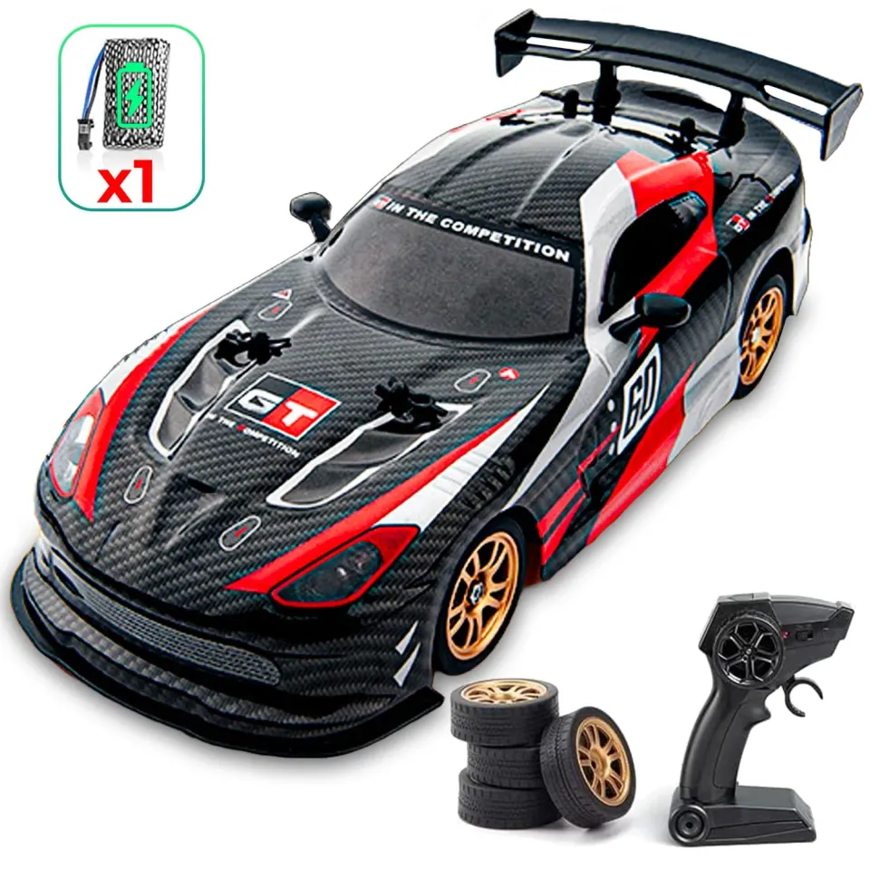 Timebox Drift masinuta RC 1:16 16km/h neagra 360