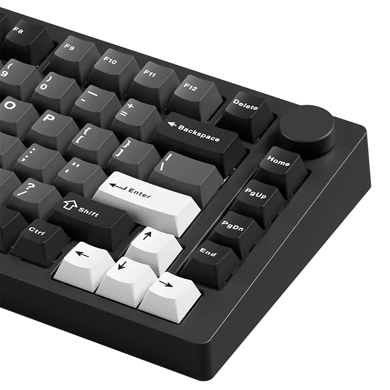 MonsGeek M1 V5 Black Silver tastatura RGB aluminiu