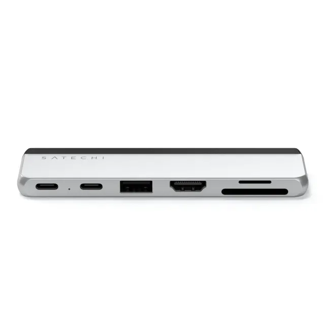 Satechi Dual USB-C hub Surface Pro 6 porturi 100W
