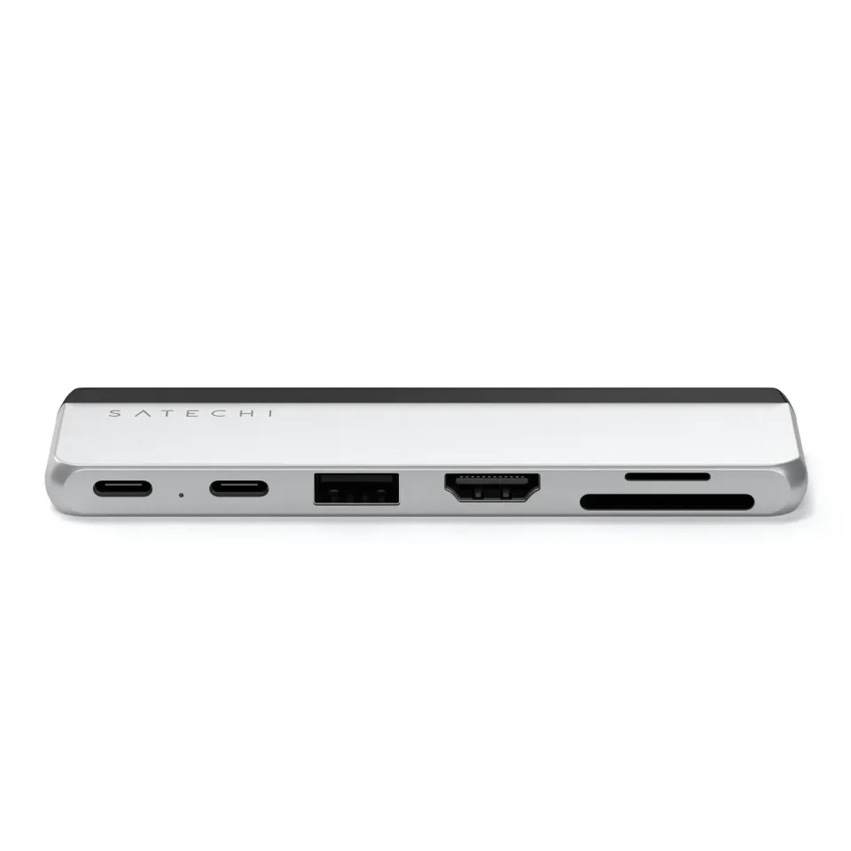 Satechi Dual USB-C hub Surface Pro 6 porturi 100W