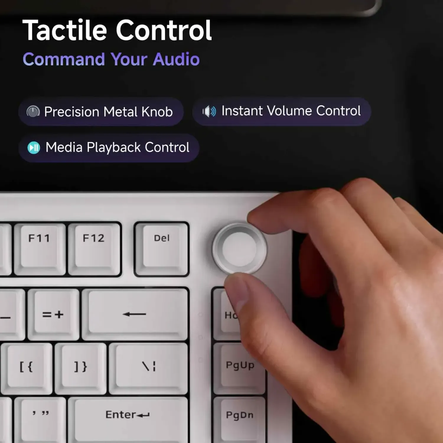 Kemove TMKB T81E tastatura mecanica RGB creamy