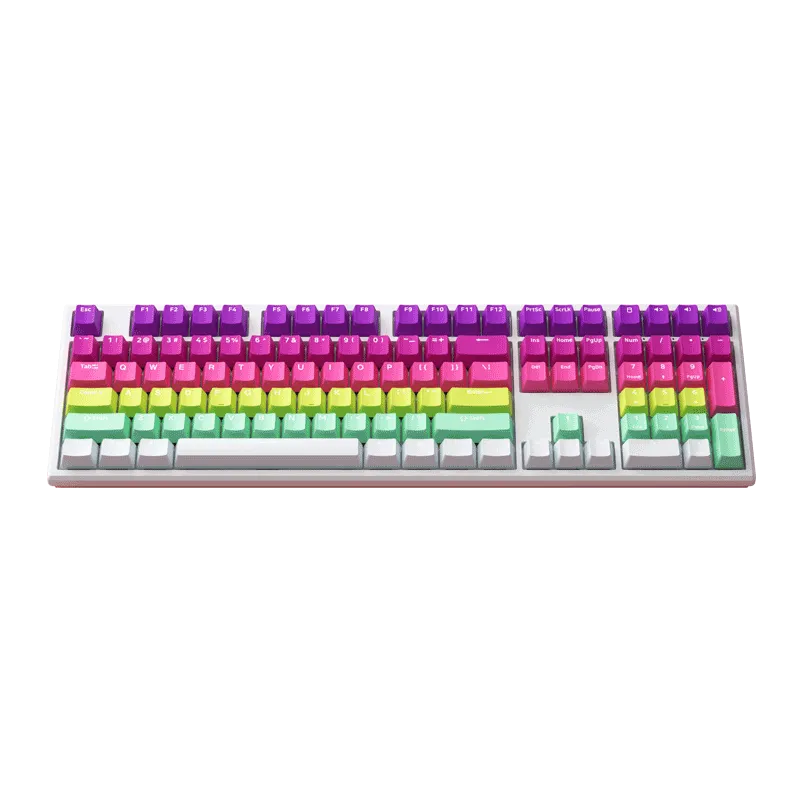 MonsGeek MG108B Rainbow tastatura full-size iluminata