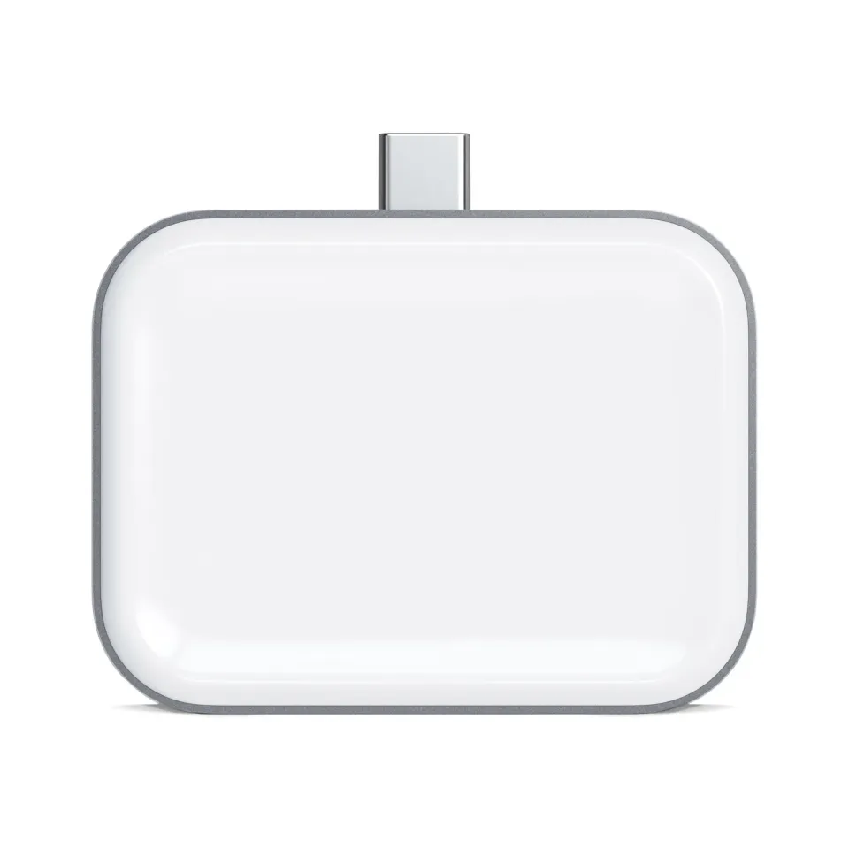 Satechi dock incarcator wireless USB-C AirPods compact