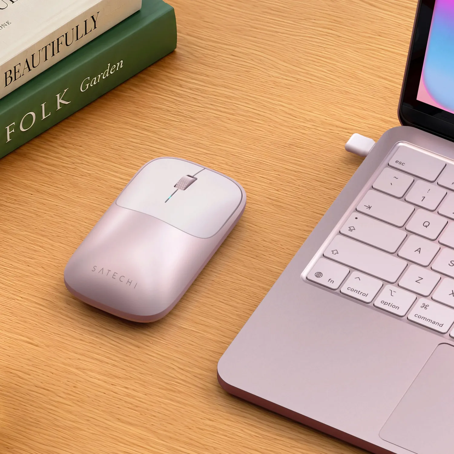 Satechi Slim EX mouse wireless silentios argintiu