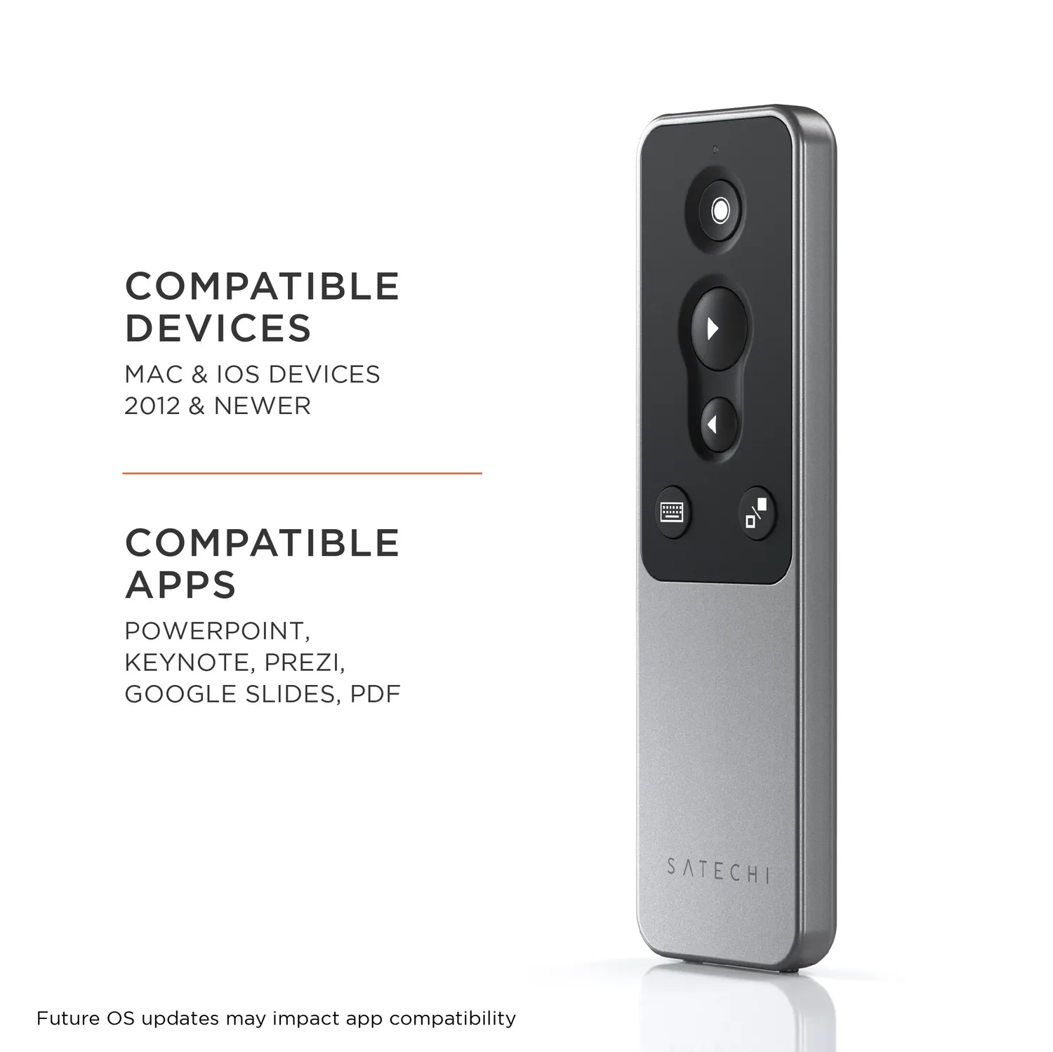 Satechi R1 Bluetooth telecomanda prezentari cu laser