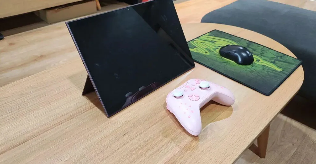 Dareu H106 PRO controller gaming albastru dock