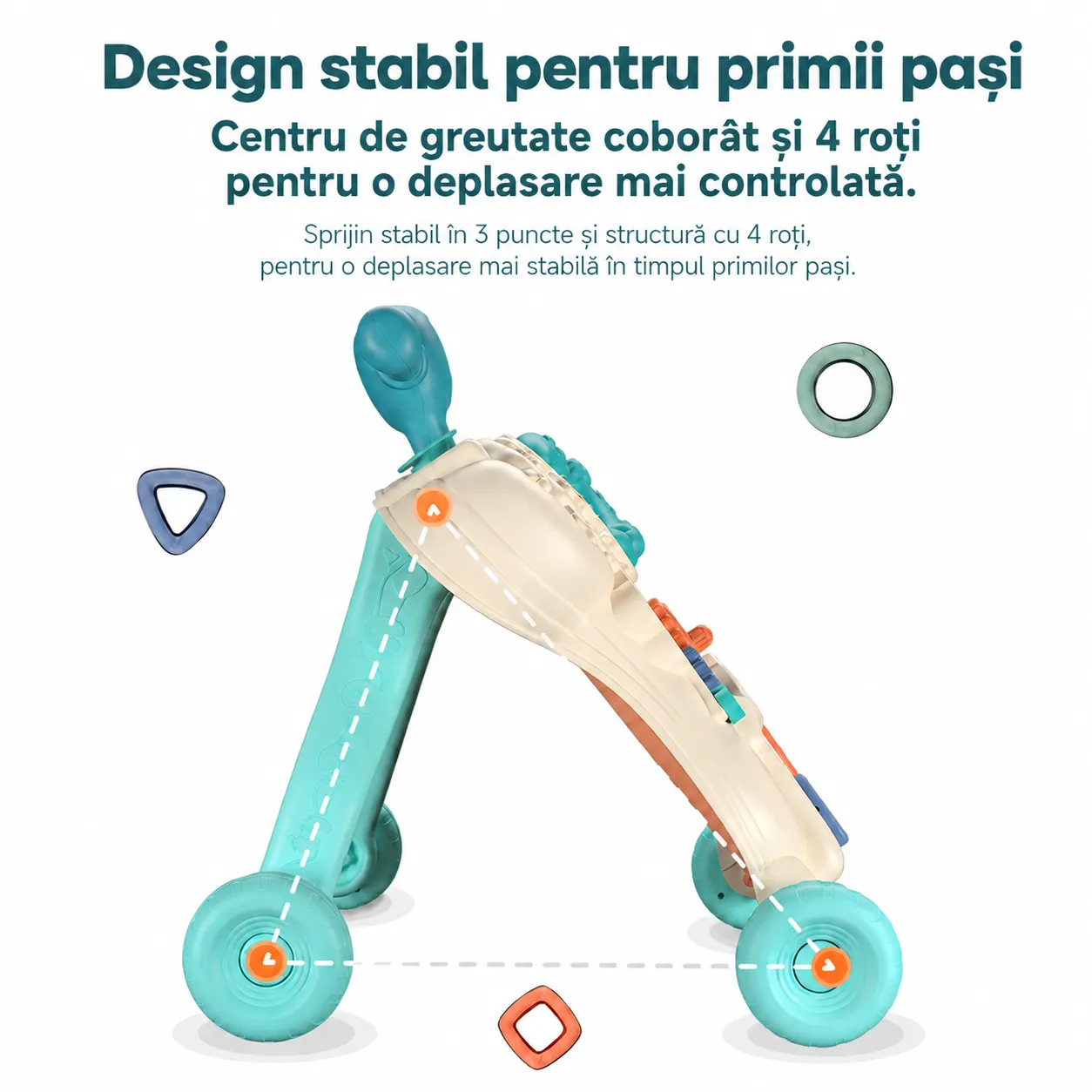 Antemergator Timebox 6-18 luni premergator muzical anti-rasturnare
