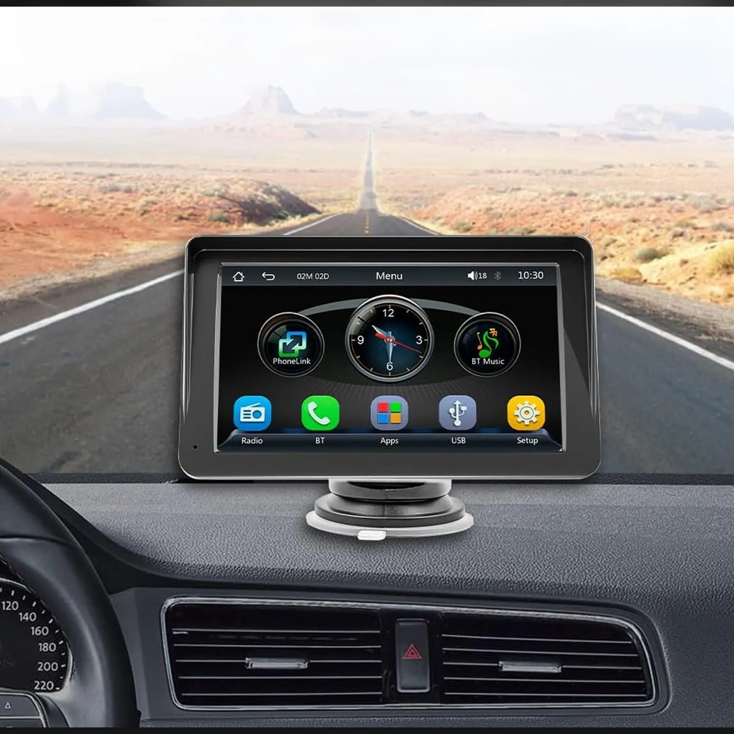 Timebox Navigație auto 7 inch HD CarPlay Android Auto