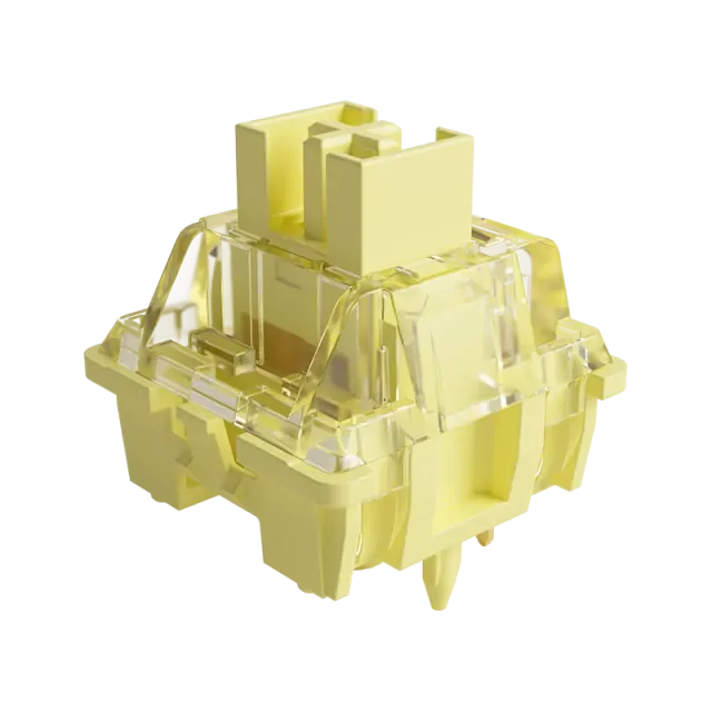 MonsGeek V3 Creamy Yellow Pro switch tastatura galben lubrifiat
