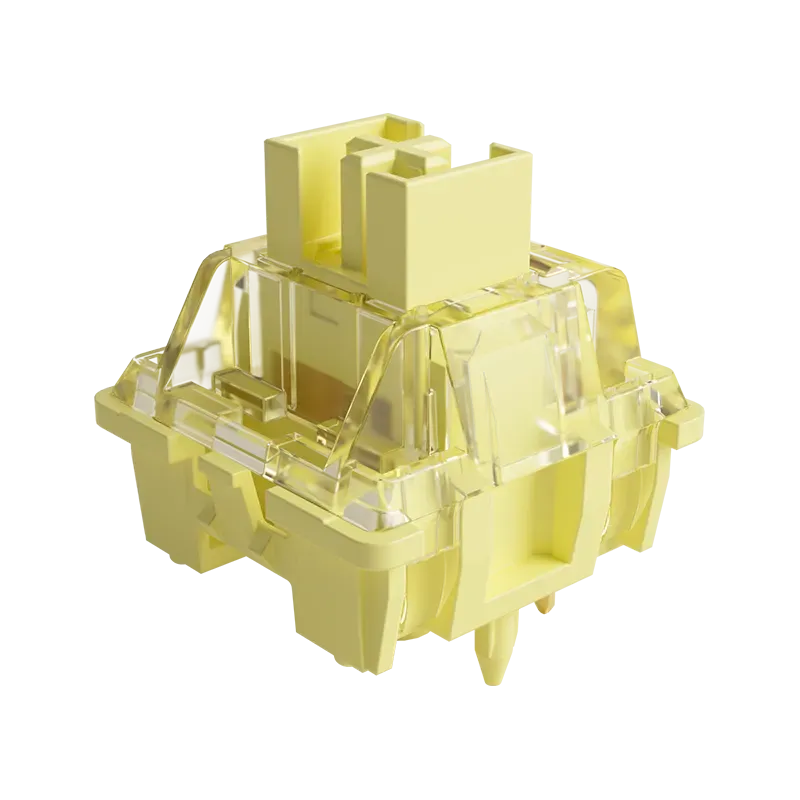 MonsGeek V3 Creamy Yellow Pro switch tastatura galben lubrifiat