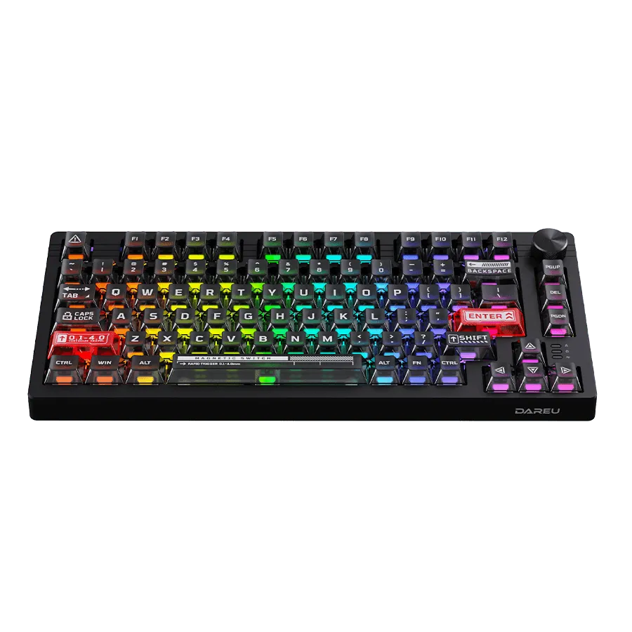 Dareu EK75 RT tastatura gaming magnetica neagra