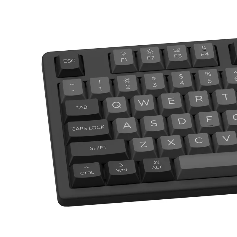 MonsGeek MX108 set tastatura + mouse wireless negru