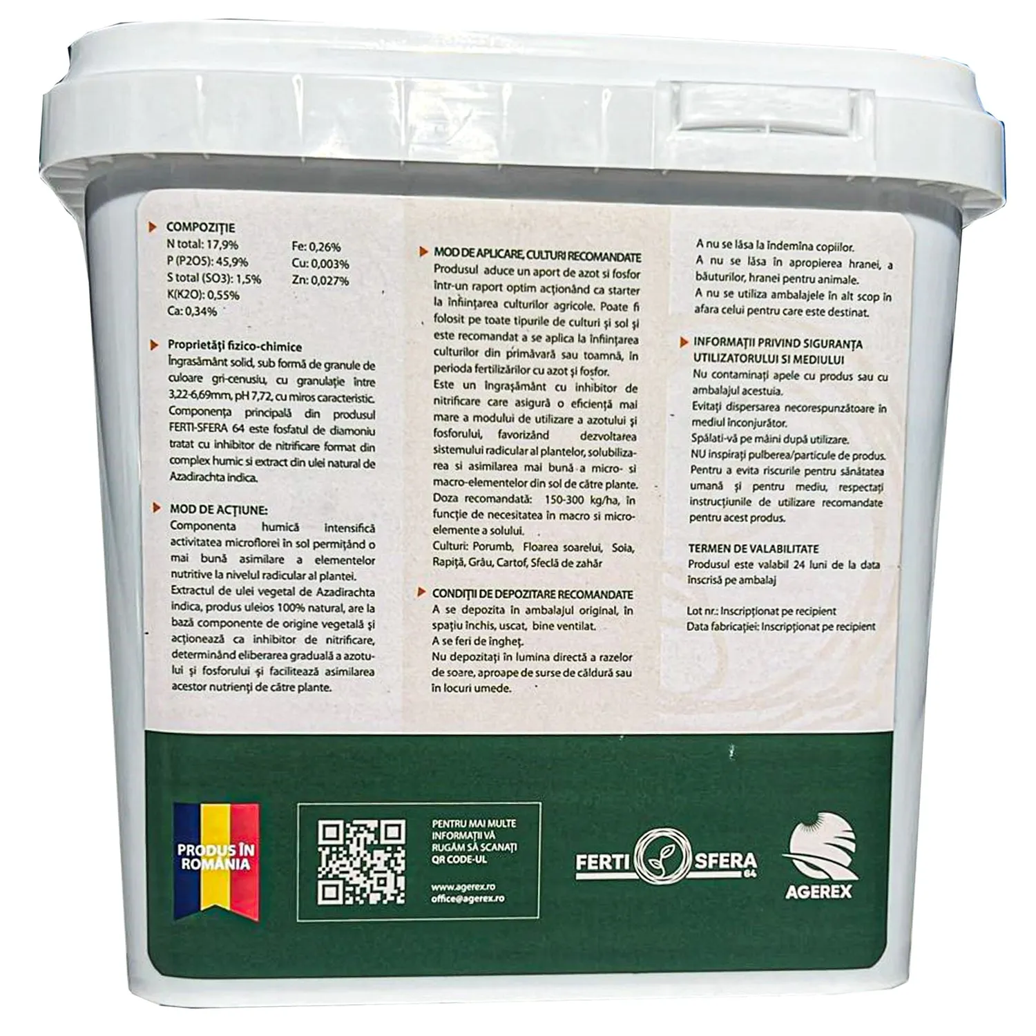 Ingrasamant Ferti Sfera 64 NP 18% N 46% P