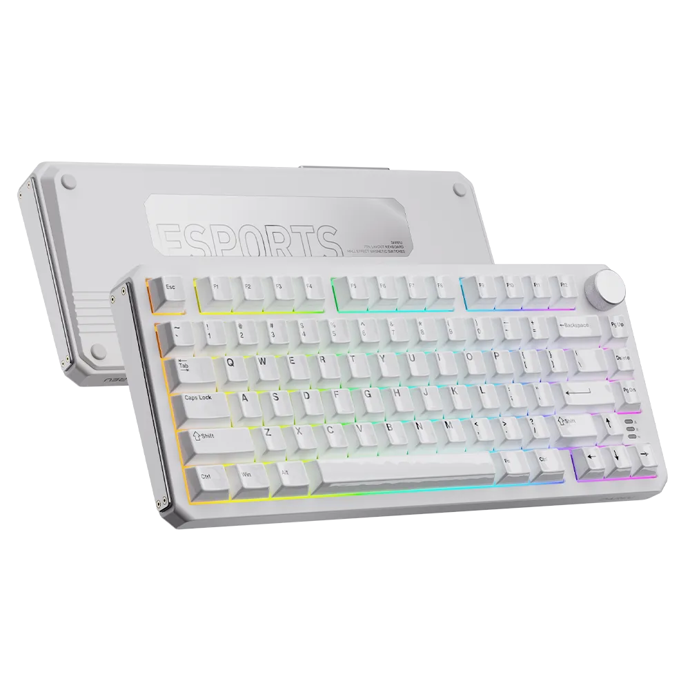 Dareu A75 HE tastatura gaming neagra aluminiu