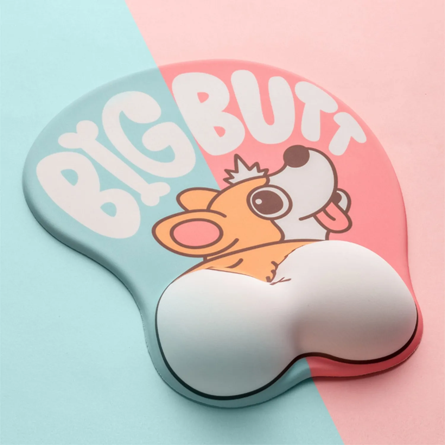 Timebox mousepad ergonomic Corgi cu suport incheietura