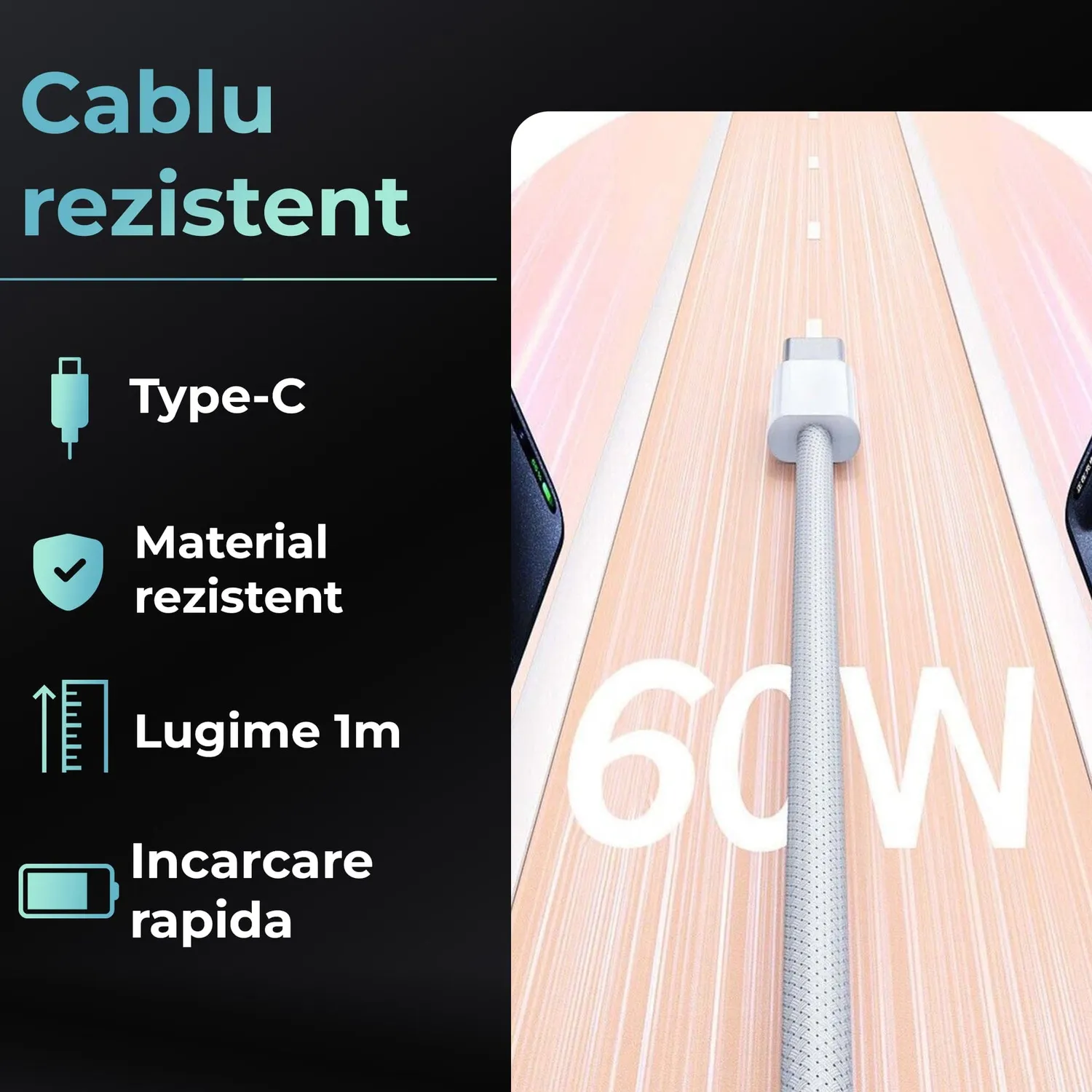 Incarcator retea Timebox 120W 5 porturi alb fast charge