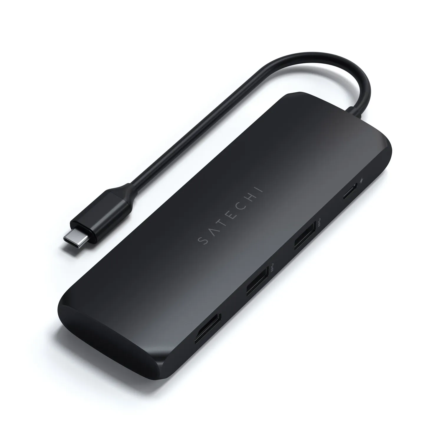 Satechi USB-C Hybrid adaptor multiport SSD Space Gray