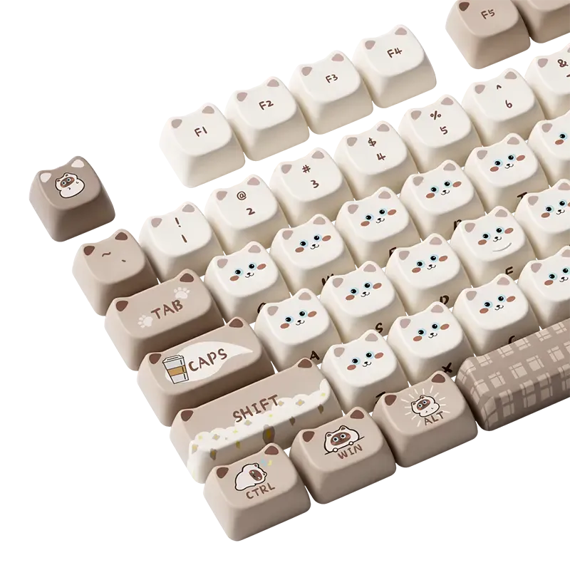 MonsGeek Siamese Cat set taste 142 buc siameze