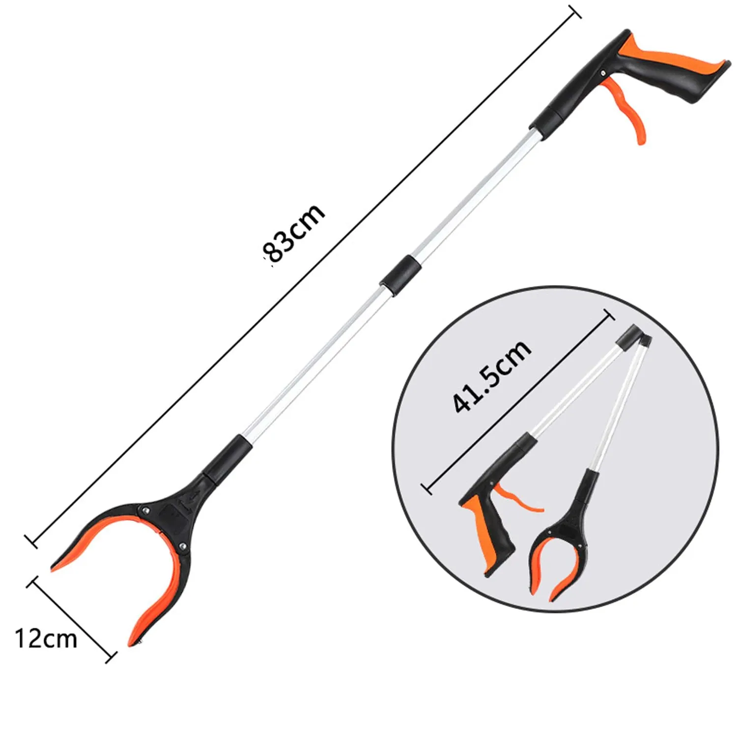 Timebox Cleste Pliabil Extensibil Aluminiu Portocaliu magnet