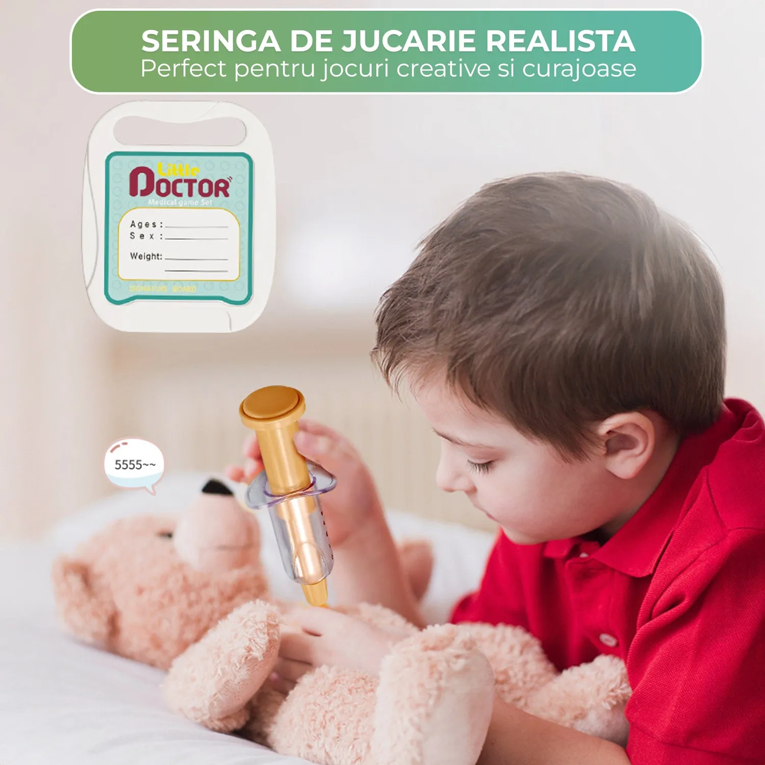 Timebox Set Doctor Copii 26 Piese cu Masa Operatii