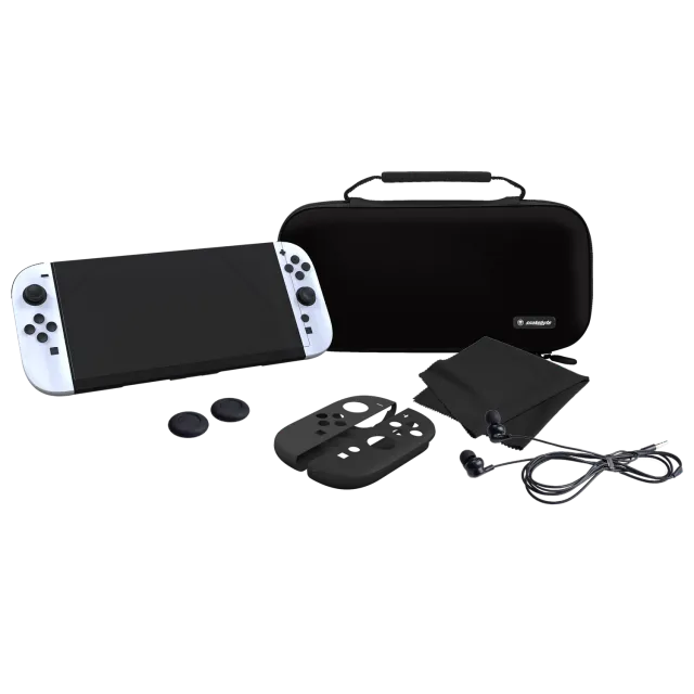 snakebyte Starter Kit S2 set accesorii Switch 2 negru antifurt