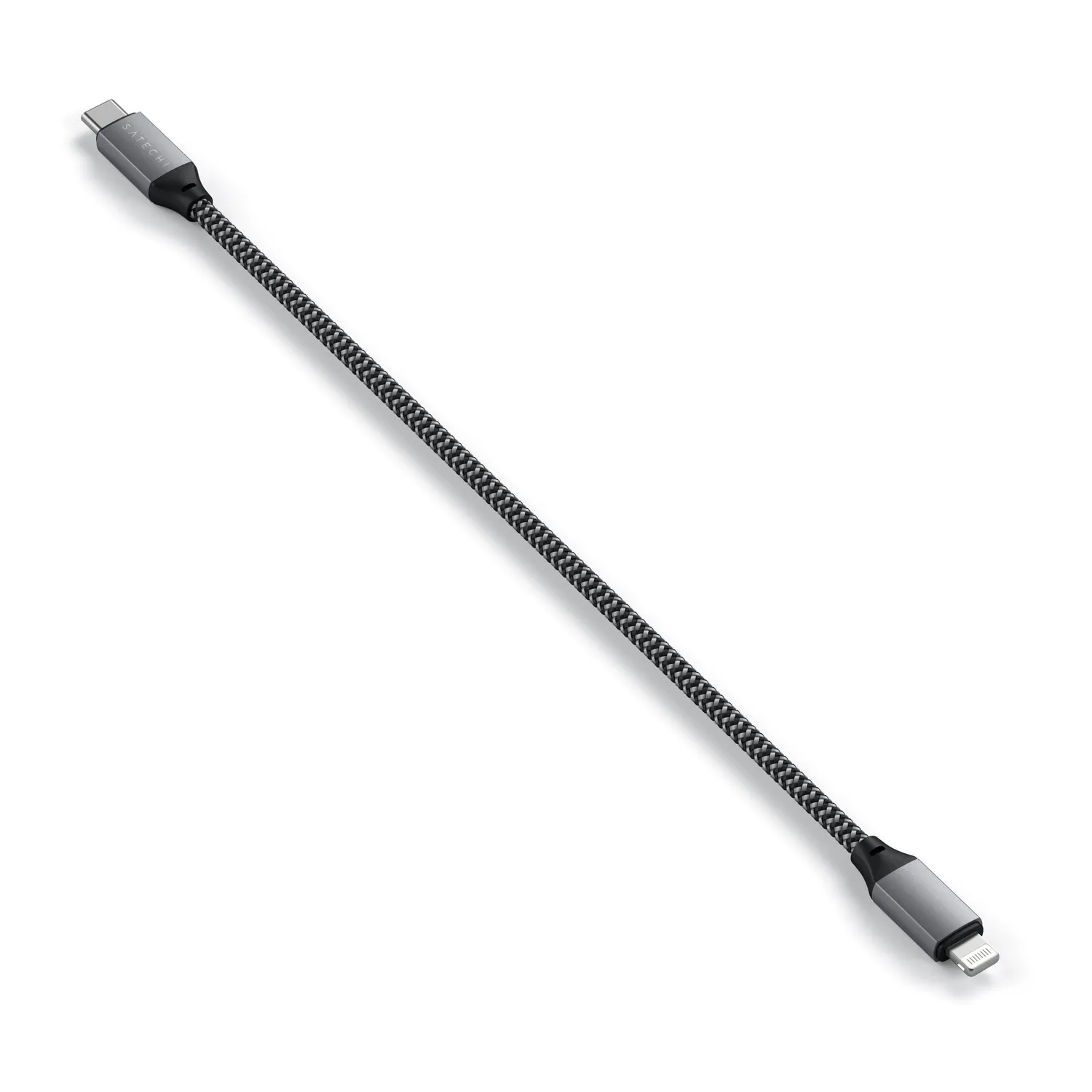 Satechi USB-C la Lightning cablu 25 cm gri incarcare rapida