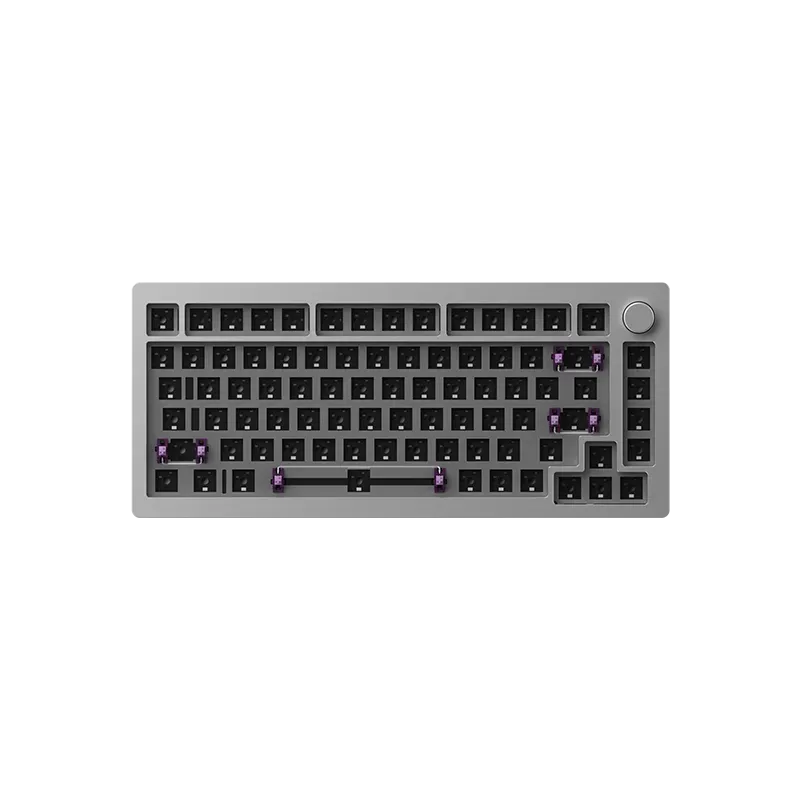 MonsGeek M1 Silver tastatura gaming aluminiu argintie