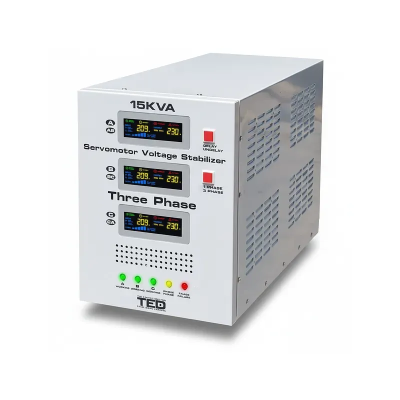 Stabilizator 15KVA-SVC 12kW trifazat servomotor TED000101