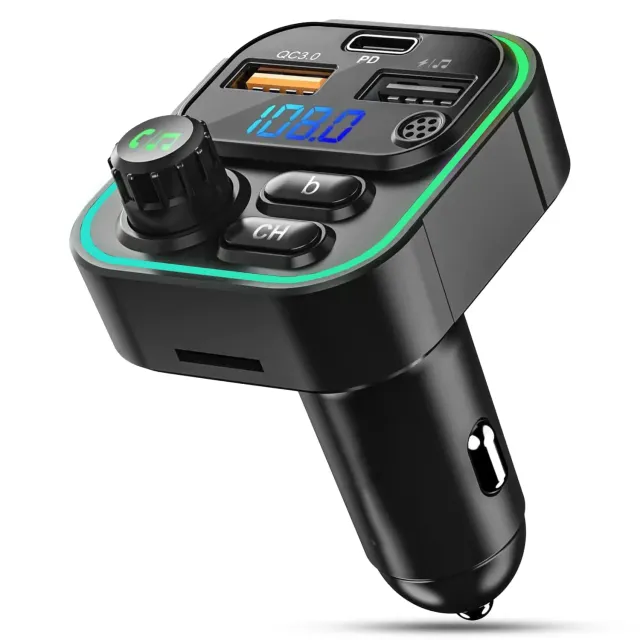 Modulator FM auto Timebox 20W Bluetooth 5.0 hands-free