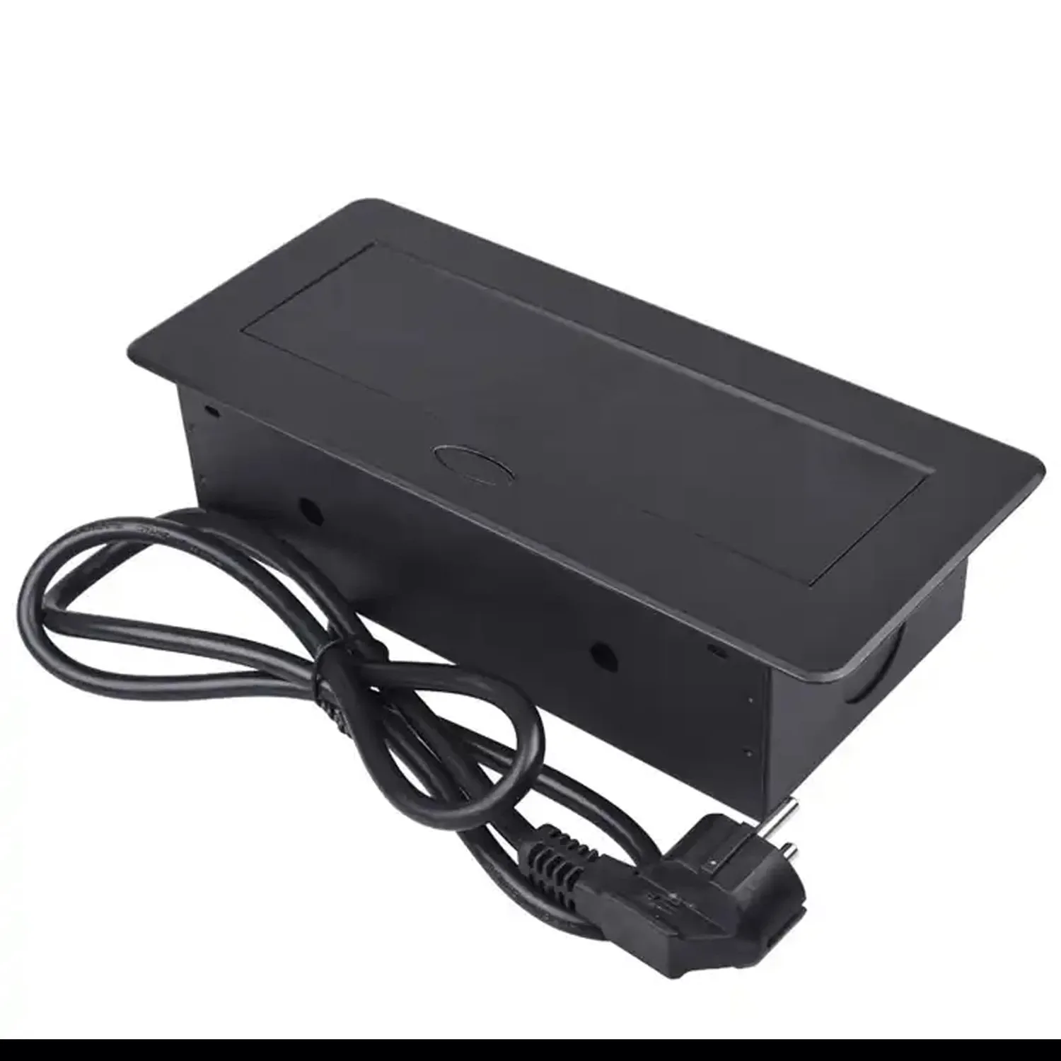Timebox priza incorporabila mobilier 2 prize USB neagra