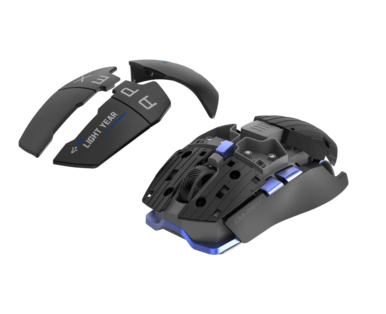 Dareu Ultra 07 mouse gaming alb modular 8K