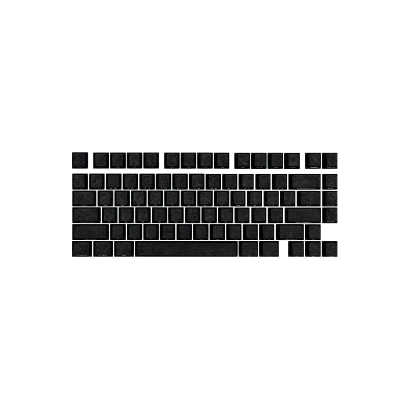 MonsGeek Glassy Carbon set taste 126 carbon