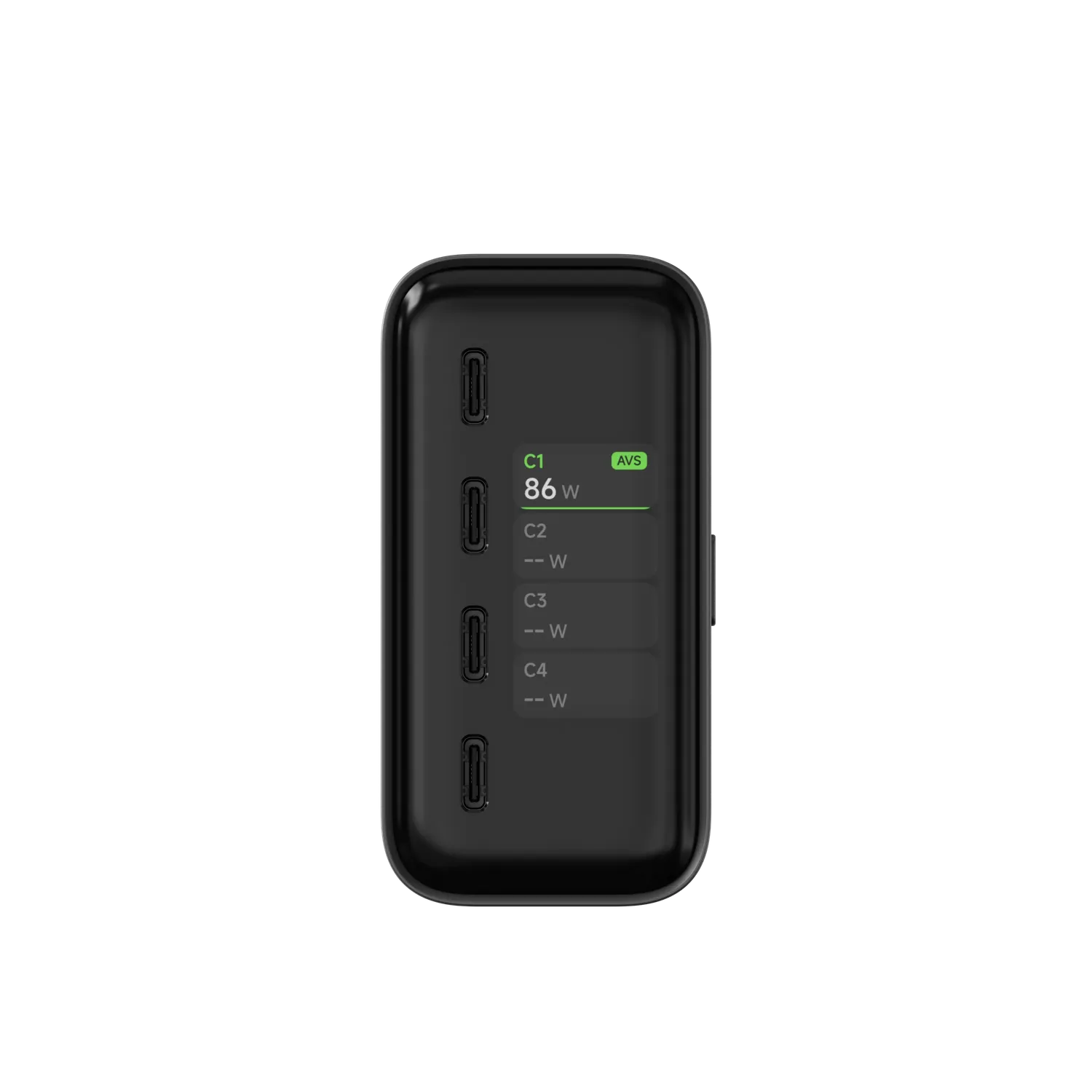 Satechi ChargeView 140W incarcator birou GaN display
