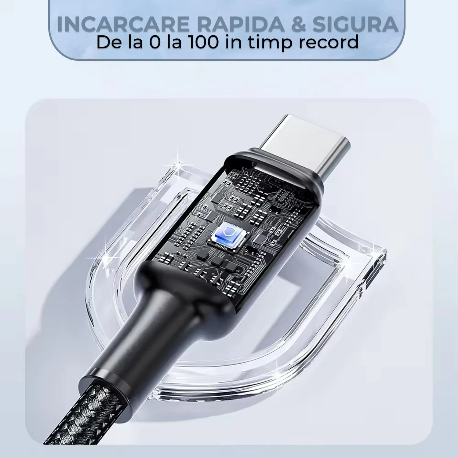 Timebox 100W 1,8m cablu USB-C Negru RGB