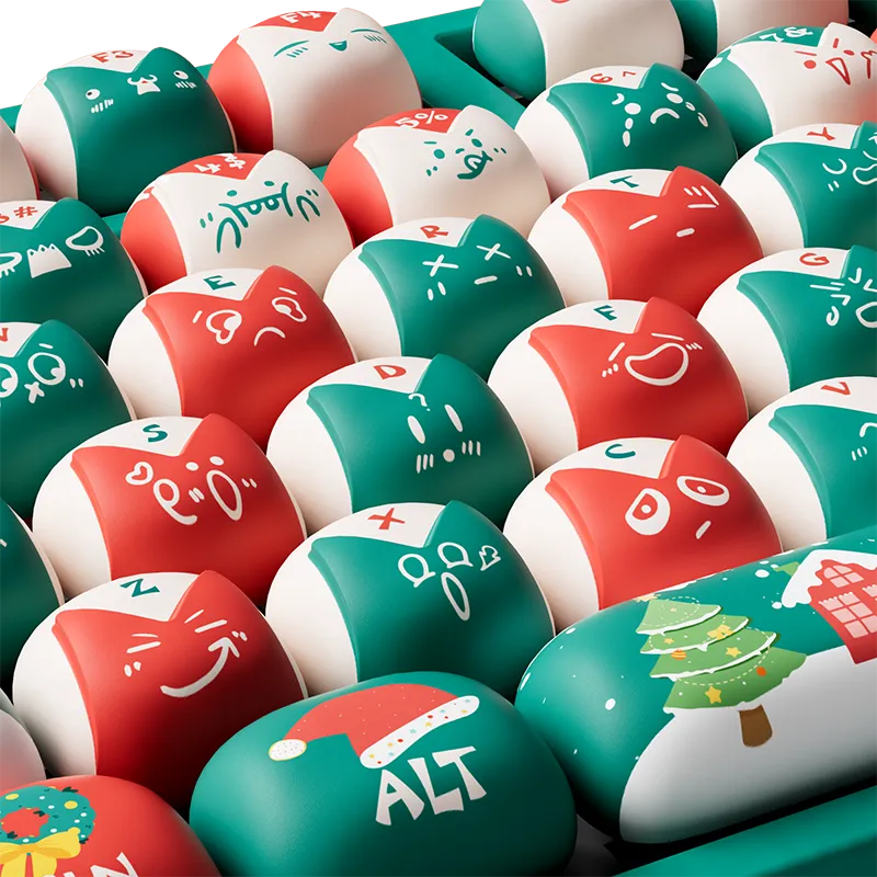 MonsGeek Christmas Fantasy set keycap-uri 137 taste