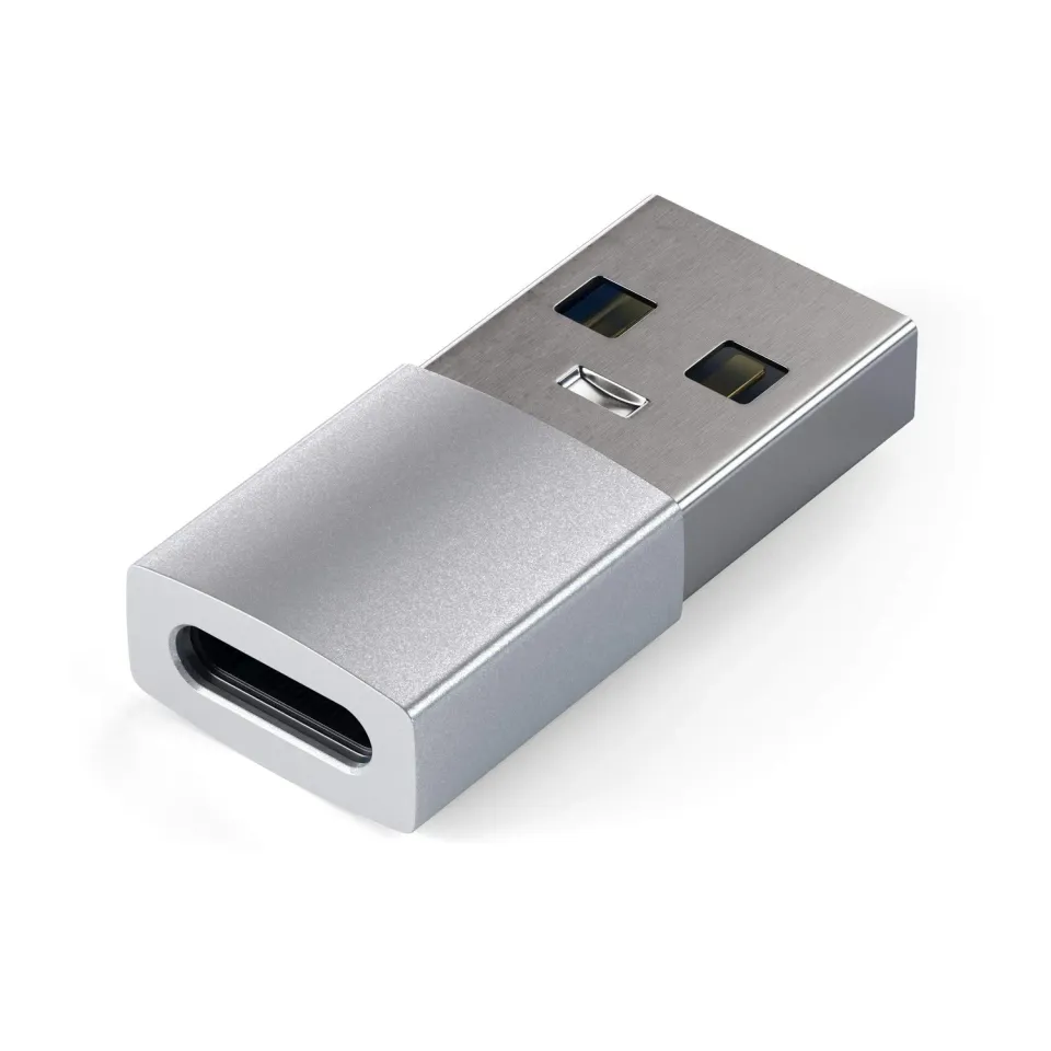 Satechi Type-A to Type-C adaptor USB-C argintiu 1 buc compact