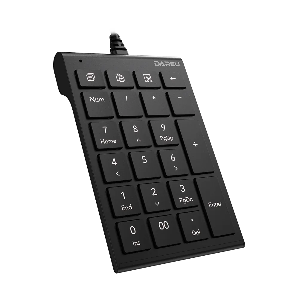 Dareu LK22 tastatura numerica neagra USB