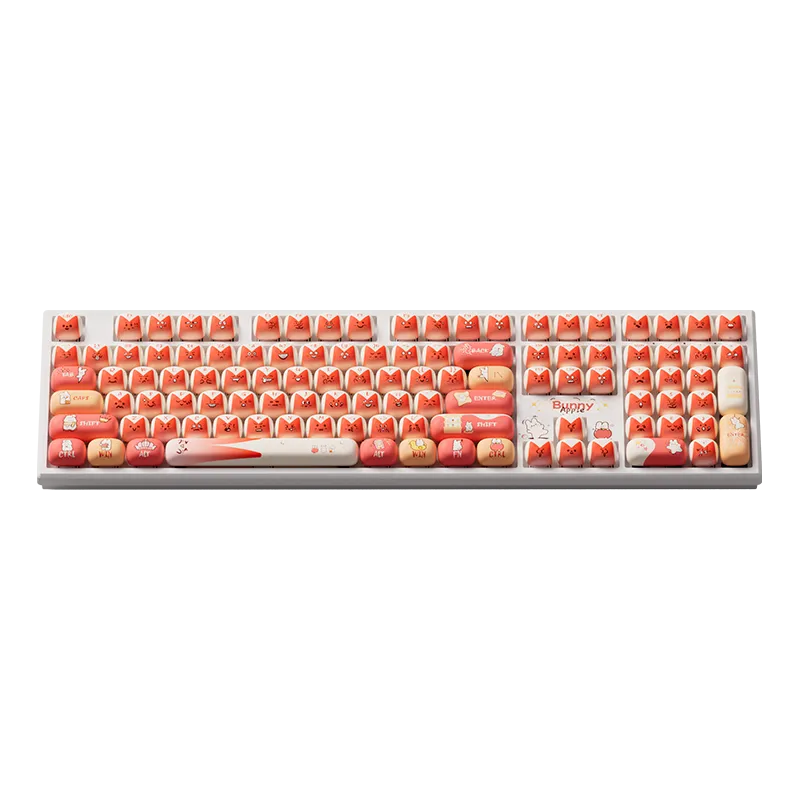 MonsGeek MG108B tastatura mecanica Bunny Apple 108 taste